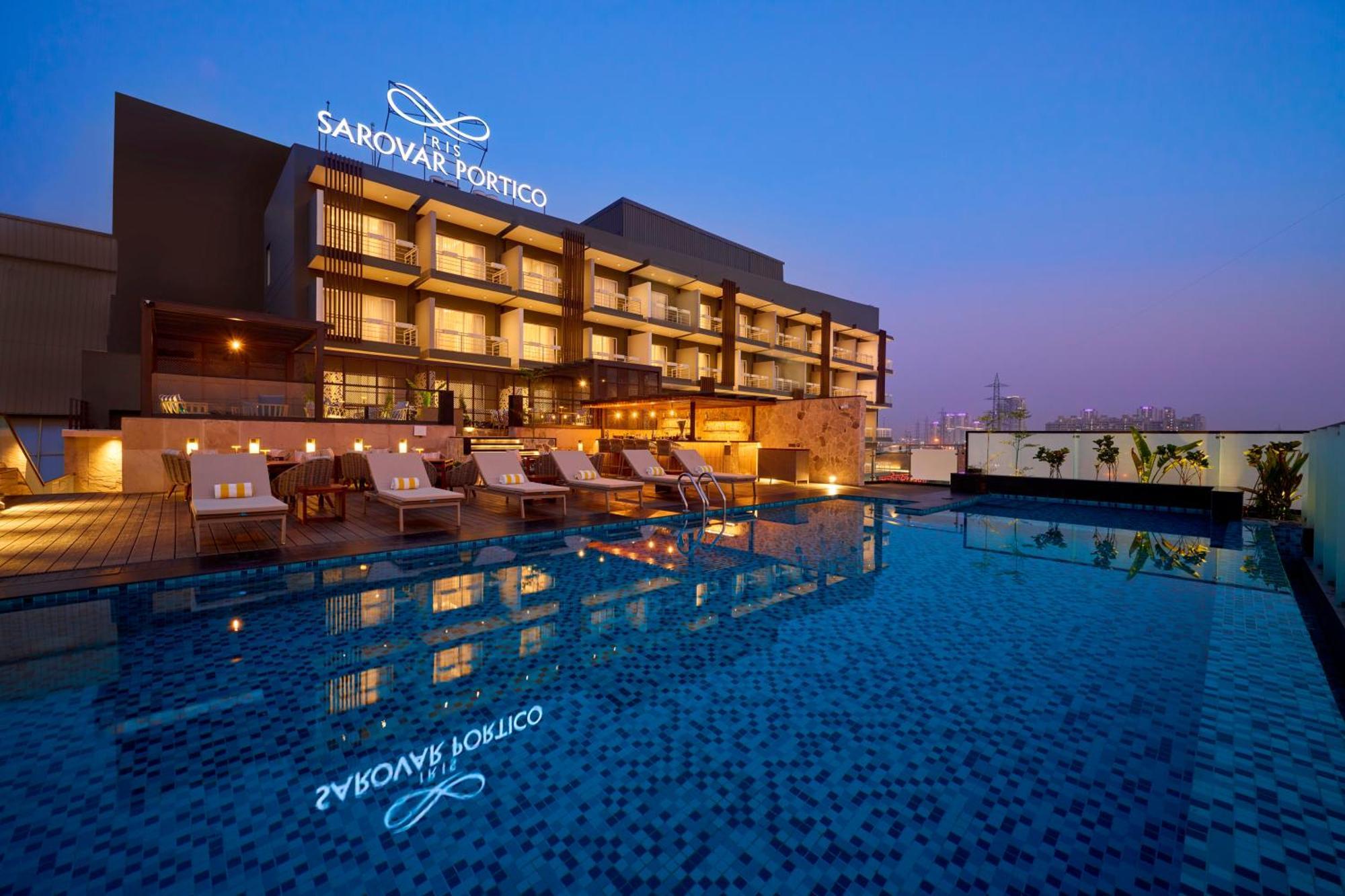 Iris Sarovar Portico Gurgaon Eksteriør billede